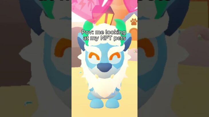 Pov me looking at my nft pets 😭 #roblox #adoptme #adoptmeroblox #fyp
