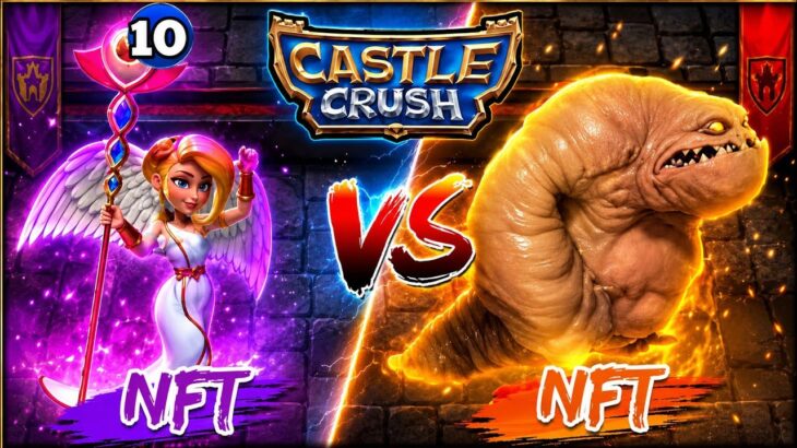 Pro Vs Pro? 🔥 MAX NFT Cards Vs Max NFT Cards! Castle Crush