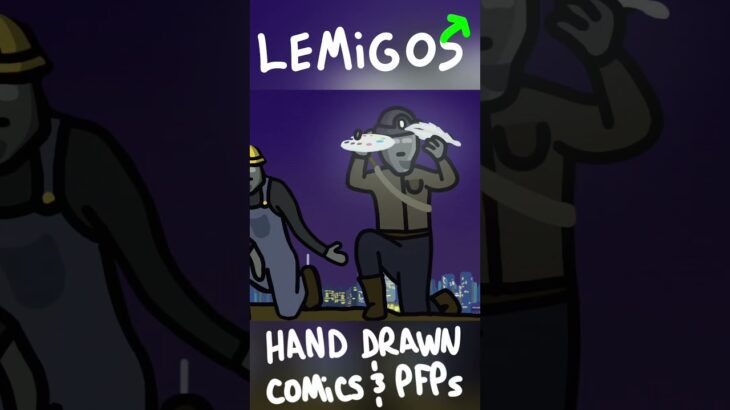 Pulsating Punkness Migo #nft #handdrawn #COMICS #LEMIGOS