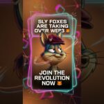 Sly Foxes entering the Web3 spotlight 🦊 #Shorts #NFT