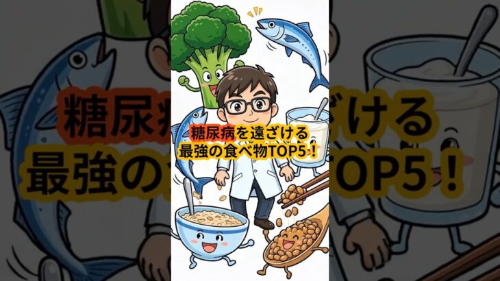 糖尿病を遠ざける最強の食べ物TOP5