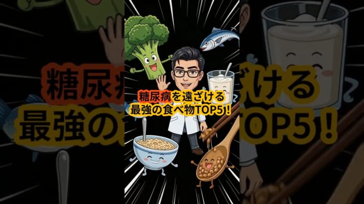 糖尿病を遠ざける最強の食べ物TOP5（血糖値スパイク対策に！）