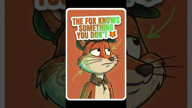 This fox looks guilty… but guilty of WHAT? 🦊👀 #Shorts #NFT
