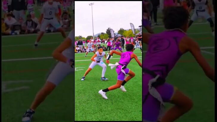 This overpowered team of NFL prospects is UNFAIR😱🔥#footballshorts #nfl