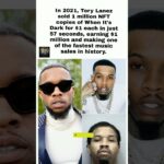 Tory Lanez Sold 1 Million NFTs in 57 Seconds 😳💿 #ToryLanez #NFT #MusicHistory #shorts #fyp