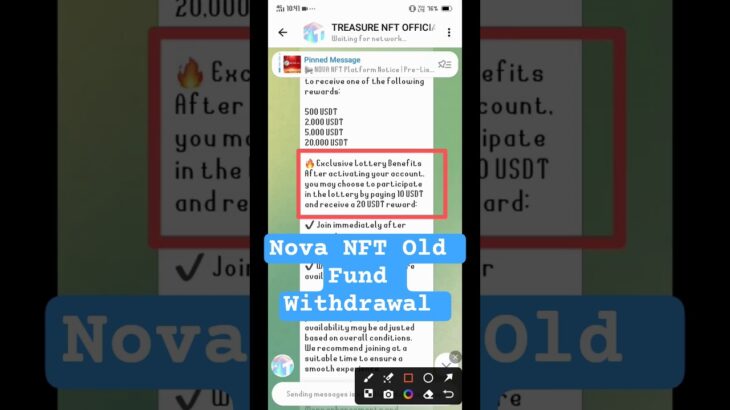 Treasure NFT Old Fund Withdrawal