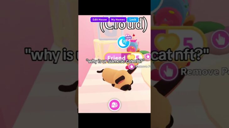 Why is your siamese cat nft? #roblox #adoptme #robloxmemes