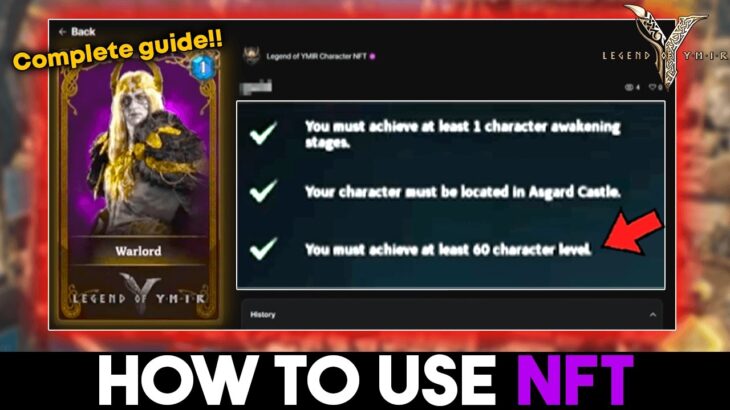 🔴how to nft🔴best guide🔴Legend of ymir live