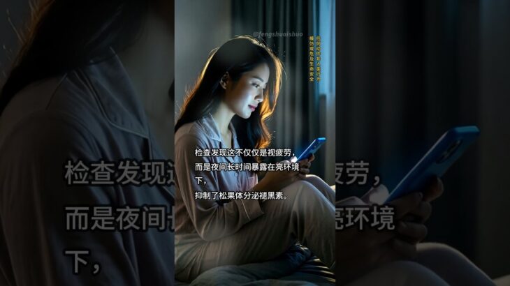 #shorts 睡前刷手机，糖尿病风险增加五成