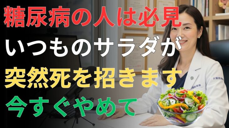 糖尿病を悪化させる危険なサラダと血糖値を下げる最強食材とは？ | 日本の高齢者の健康