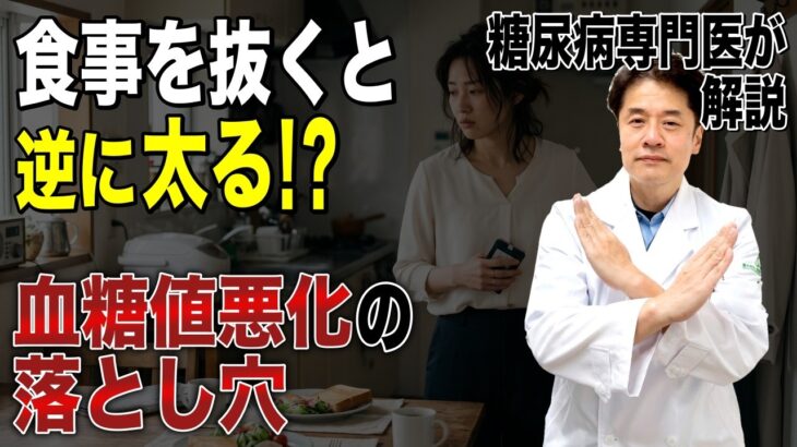 食べていないのに痩せないのはなぜ？糖尿病専門医が教えるダイエットの落とし穴