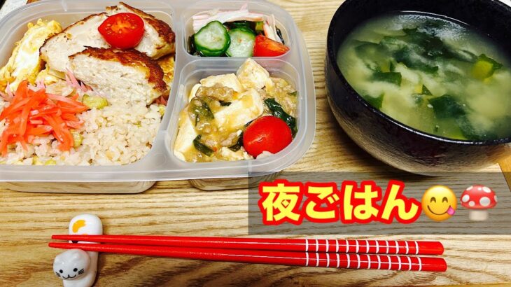 【糖尿病おでぶ】晩ごはんを食べる😋