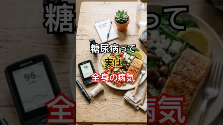 糖尿病は“血糖値だけ”では防げない？ #糖尿病 #健康 #健康習慣