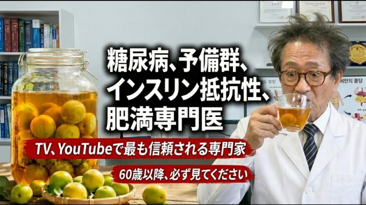 糖尿病の方は要注意！夏に飲みすぎると危険な飲み物第1位は「梅シロップ」です。