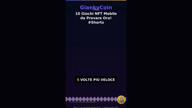 10 Giochi NFT Mobile da Provare Ora! #Shorts