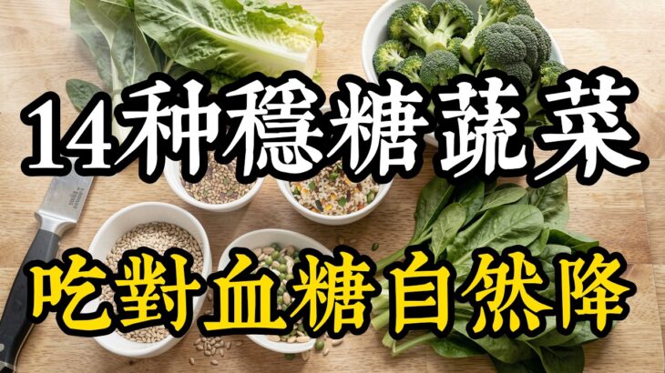 【血糖管理】14种稳糖蔬菜大公开！糖尿病患者必看，吃对这些血糖自然降下来#血糖管理 #稳血糖 #控糖饮食 #糖尿病饮食 #低升糖食物 #降血糖 #糖尿病食谱 #血糖高怎么办 #控糖蔬菜