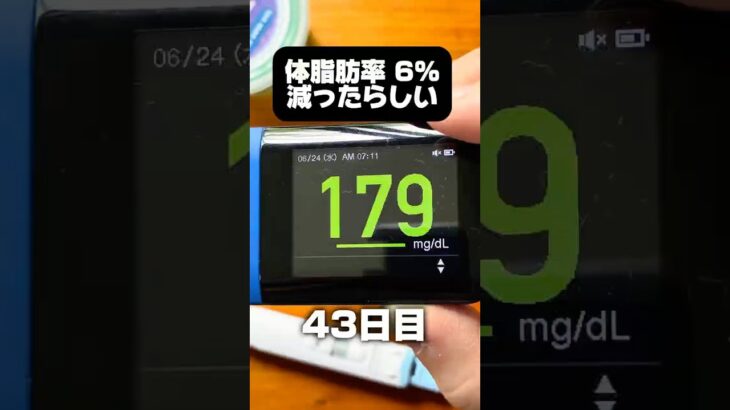 糖尿病を1年半放置した結果【43 #ダイエット 日目】