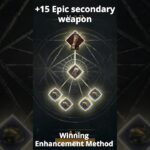 +15 Secondary Weapon Enhancement #ymir #ymircup #이미르 #강화 #blazon #위메이드 #wemix #nft