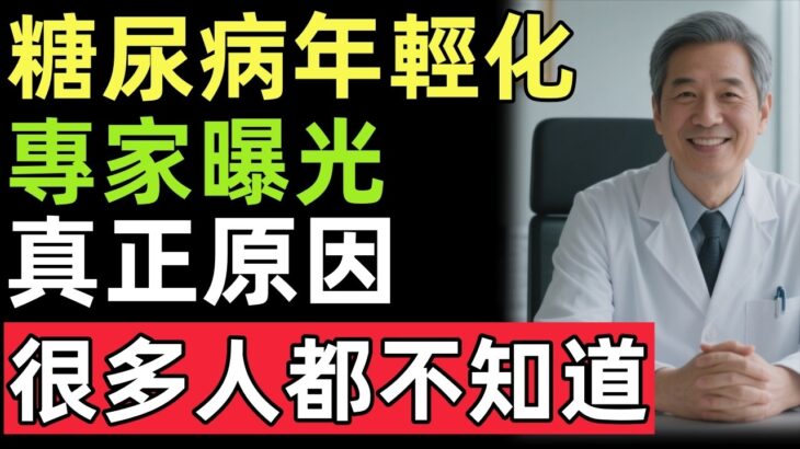 糖尿病越來越年輕化的真正原因曝光：並不是甜食，而是這2個被嚴重忽視的生活習慣#大健康#養生#健康生活