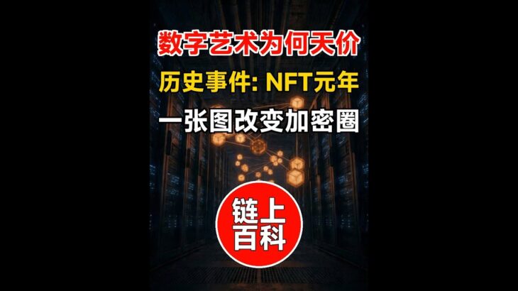 链上百科 · 历史事件(23)：2021年NFT元年 | 一张JPG凭什么卖了五亿 | 从0到狂欢再到洗牌