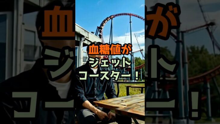血糖値がジェットコースター！一瞬で糖尿病を悪化させる恐怖の悪魔糖質3選 #予防 #健康  #料理 #食材 #雑学  #ショート
