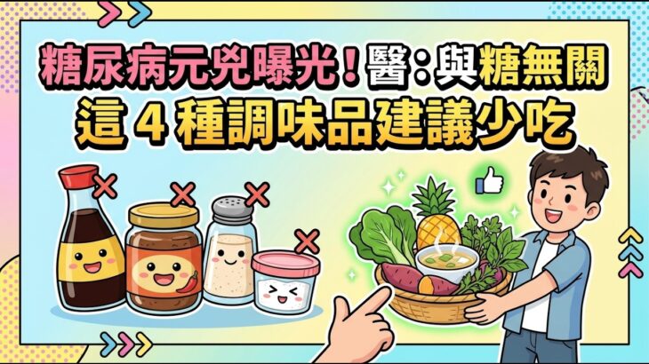 糖尿病元兇曝光！醫：與糖無關，這 4 種調味品建議少吃