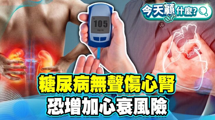 全球糖尿病5.89億人！糖尿病無聲傷心腎 恐增心衰風險！【#今天顧什麼？】健康2.0 ​ @tvbshealth20​