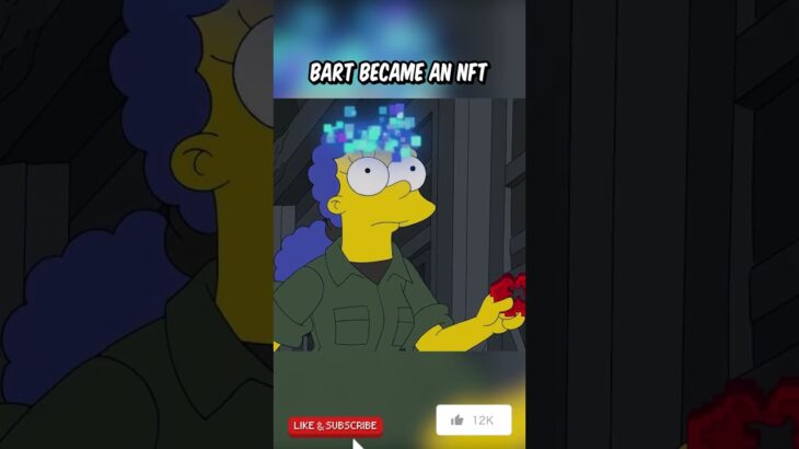 Bart Simpson Become NFT ” 🤣 #funny #simpsons #viraltiktoktrend