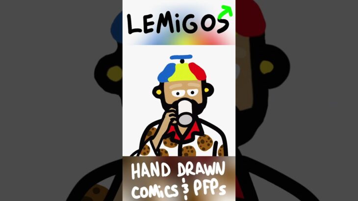 Bedtime Routine Migo #nft #handdrawn #COMICS #LEMIGOS