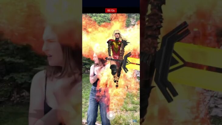 Burning 🔥 selfie with Magik from the Phoenix Five (X-men) #NFT from #Veve