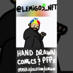 Dance Train Migo #nft #handdrawn #COMICS #LEMIGOS