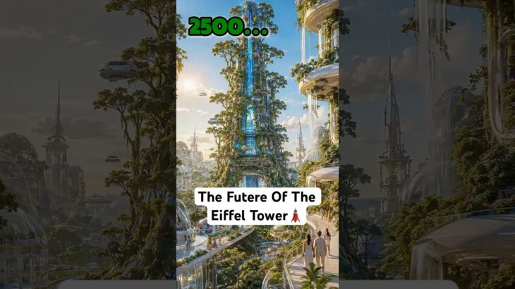 How the Eiffel Tower Actually Ends (Future Concept) #scifi #space #nft
