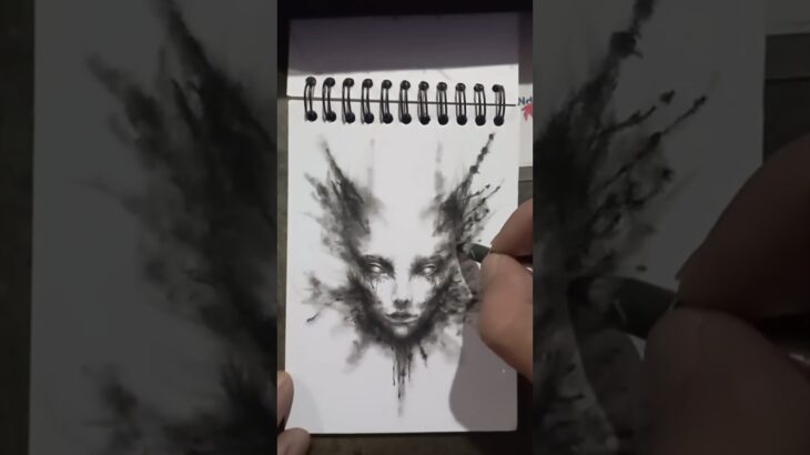 I Drew an Inkblot Genetics NFT with Only a Pencil ✏️