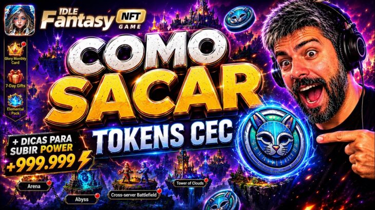 IDLE FANTASY NFT GAME: DESCOBRI COMO FICAR MUITO FORTE E SACAR OS TOKENS MAS AINDA VÃO LANÇAR!