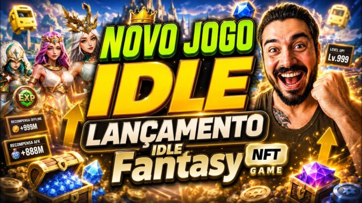 IDLE FANTASY: NOVO JOGO IDLE NFT ACABOU DE LANÇAR DA CROSS!