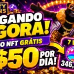 JOGO NFT GRÁTIS PAGANDO R$50 POR DIA! CELULAR E PC