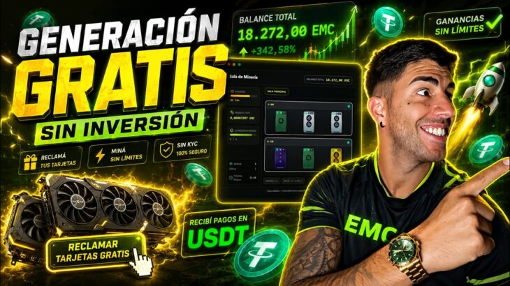 🎁JUEGO NFT GRATIS💸Empieza Sin Invertir Nada | EcoMine NFT (PC y Celular)