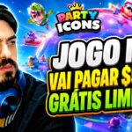 Jogo NFT PAGANDO VAI PAGAR 50 REAIS O DIA! Como Jogar e Ganhar com PARTY ICONS