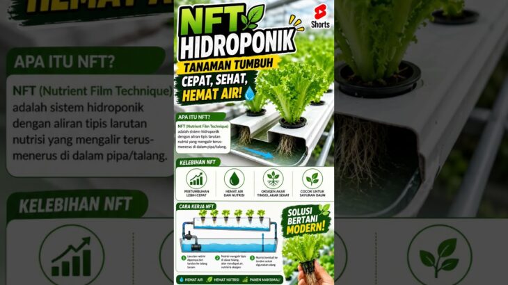 💧 Kenapa Petani Hidroponik Banyak Memilih Sistem NFT?..#selada #nft #seladahidroponik #abmix #fyp