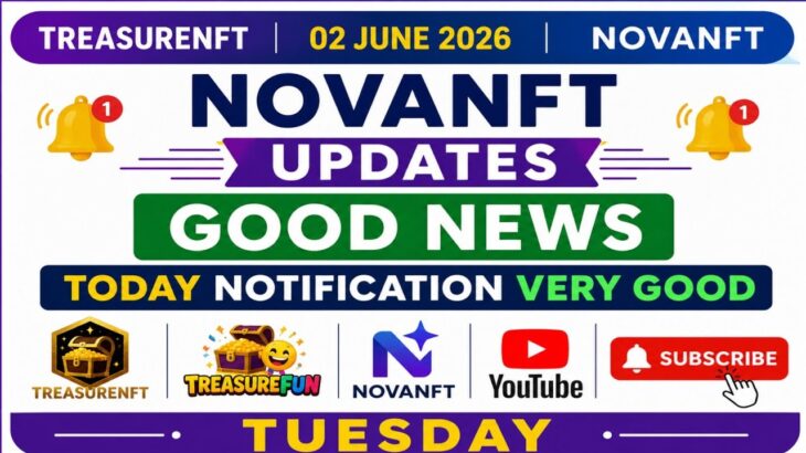 LIVE: TREASURE NFT MEETING | LATEST UPDATES AND INFORMATION | WITHDRAWAL UPDATE NOVANFT |