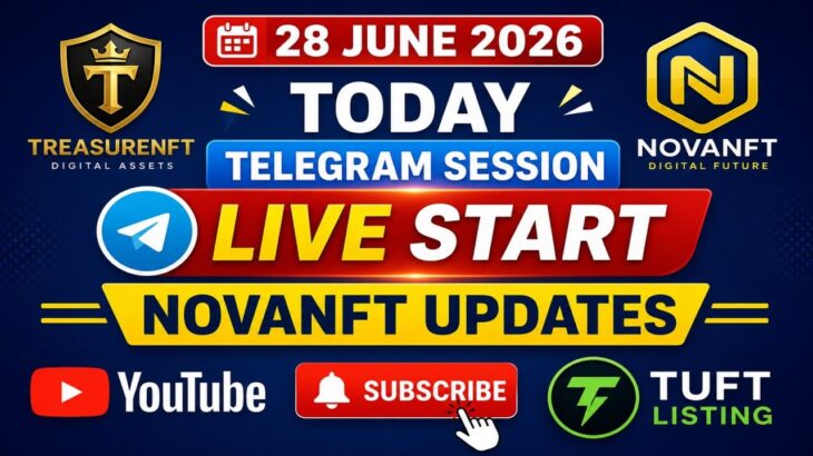 LIVE: TREASURE NFT MEETING | LATEST UPDATES AND INFORMATION | WITHDRAWAL UPDATE NOVANFT |