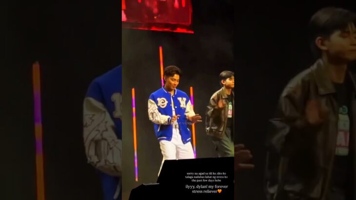 Loki Mendez[fancam]from NFT concert💥💯 Send blue 💙 hearts for Dylan Menor 🥴😍