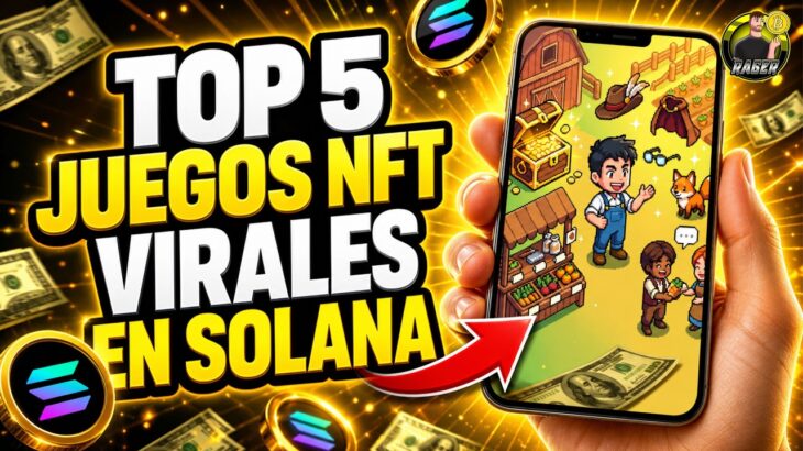🚀Los 5 JUEGOS NFT más VIRALES de SOLANA 💥 ¿Merecen la pena?💥Tutorial Cómo Generar