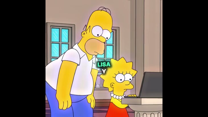 Marge rescata a Bart NFT #thesimpsons #simpsons