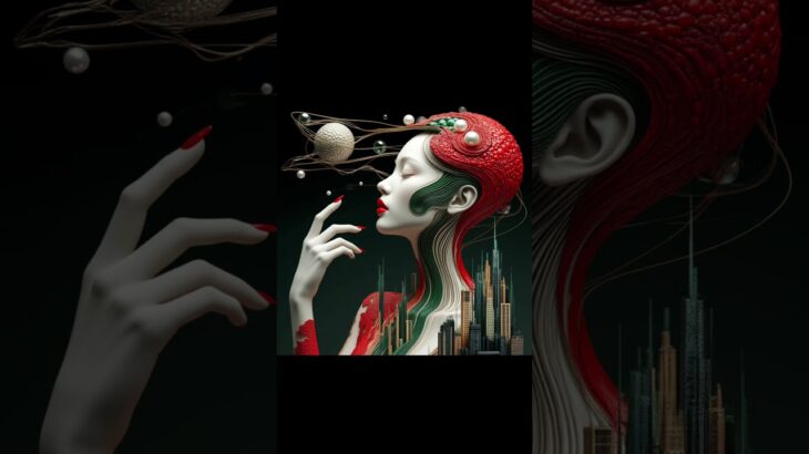 My new NFT abstract AI art