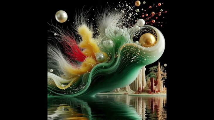 My new NFT abstract AI art