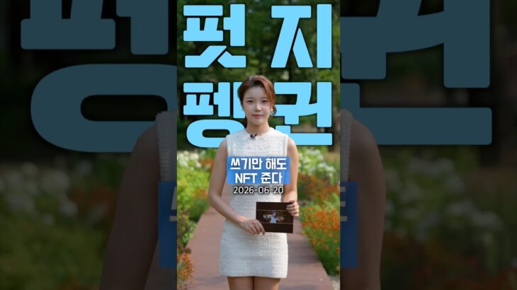 펏지펭귄, 쓰기만 해도 NFT를 준다고?