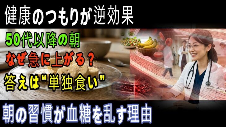 中年以降の糖尿病なら注意朝ごはん“NG1位”の正体