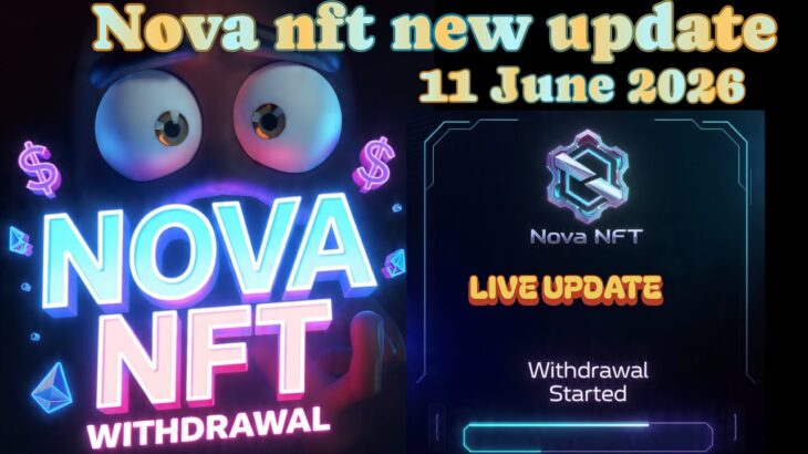 NOVA NFT LIVE MITTING // TODAY TREASURE FUN NEW UPDATE🤑 30 JUNE KA LIYA NEW UPDATE😊 NFT WITHDRAWAL