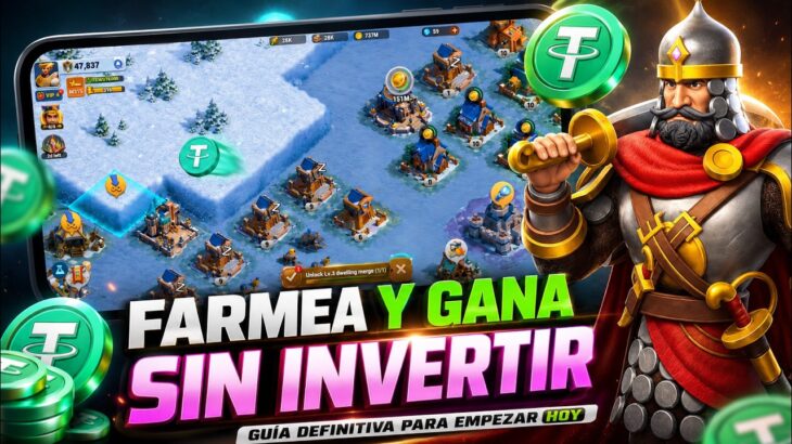 🔥 NUEVO JUEGO NFT GRATIS ► Entra AHORA y Aprende a Farmear | FROST KINGDOM
